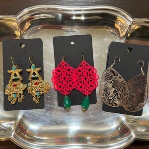 3 gorgeous pairs of Grace Johnstone Design earrings